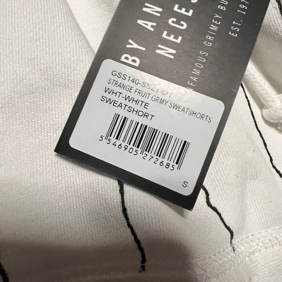 GRIMEY GRMY Shorts Mens Small Cotton Sweat Strange Fruit Geometric - Picture 3 of 8